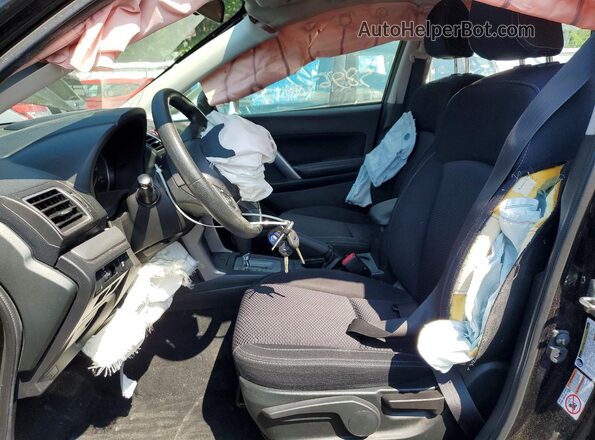 JF2SJABC4JH531547 2018 SUBARU FORESTER Black Սալոնի դիմացի տեսք