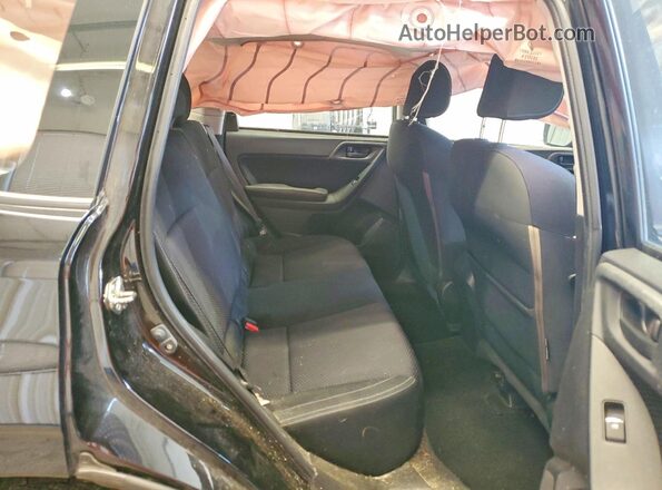 JF2SJABC4JH531547 2018 SUBARU FORESTER Black Սալոնի հետևի տեսք