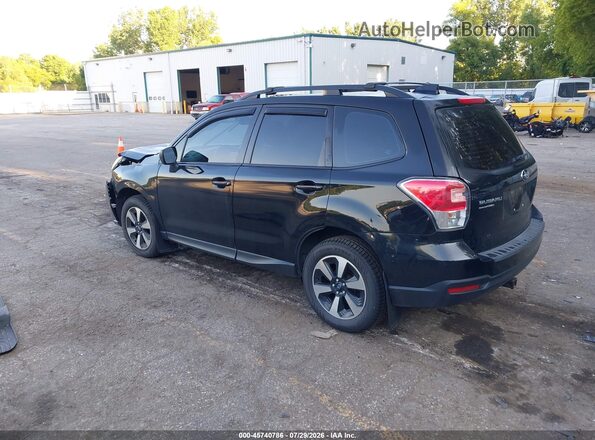 JF2SJABC4JH535887 2018 SUBARU FORESTER Black Rear left