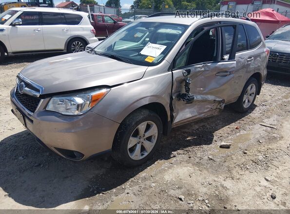 JF2SJABC5GH451828 2016 SUBARU FORESTER Tan Przód lewy