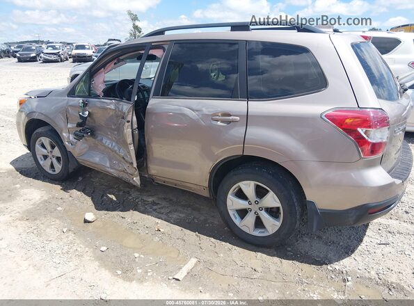 JF2SJABC5GH451828 2016 SUBARU FORESTER Tan Tył lewy