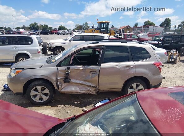 JF2SJABC5GH451828 2016 SUBARU FORESTER Tan Widok wnętrza 360 stopni