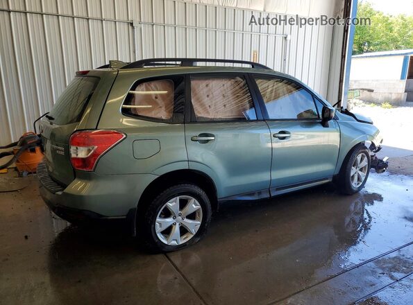 JF2SJABC5GH513809 2016 SUBARU FORESTER Green Հետևի աջ