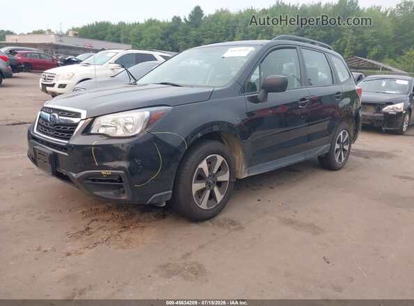 JF2SJABC5HH408754 2017 SUBARU FORESTER Black Передня ліва чверть
