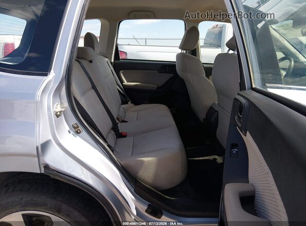 JF2SJABC5HH487827 2017 SUBARU FORESTER Серебряный Вид наклейки с VIN-кодом