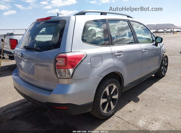 JF2SJABC5HH487827 2017 SUBARU FORESTER Серебряный Задняя правая четверть