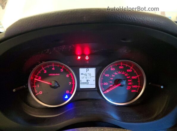 JF2SJABC5HH513892 2017 SUBARU FORESTER Серебряный Вид щитка приборов