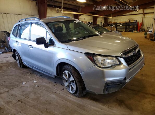 JF2SJABC5HH513892 2017 SUBARU FORESTER Серебряный Передняя правая четверть