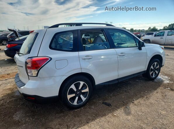 JF2SJABC5JH401583 2018 SUBARU FORESTER White Trasero derecho