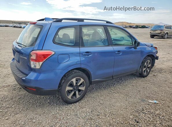 JF2SJABC5JH477143 2018 SUBARU FORESTER Blue Rear right