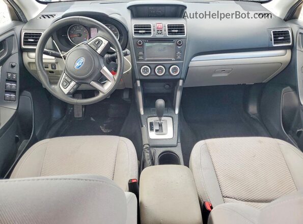 JF2SJABC5JH477143 2018 SUBARU FORESTER Blue Dashboard view