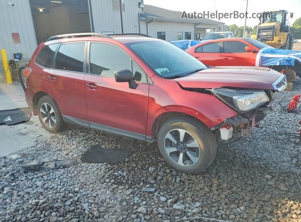 JF2SJABC5JH578473 2018 SUBARU FORESTER Maroon Առջևի աջ