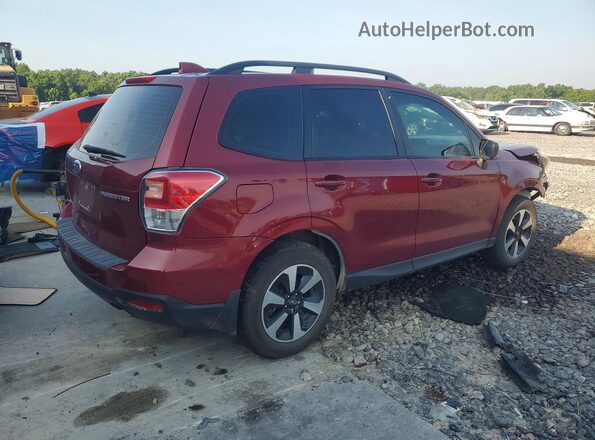 JF2SJABC5JH578473 2018 SUBARU FORESTER Maroon Հետևի աջ