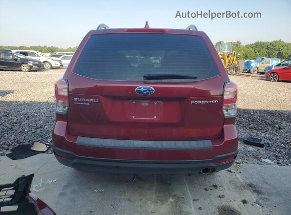 JF2SJABC5JH578473 2018 SUBARU FORESTER Maroon Հետևի տեսք
