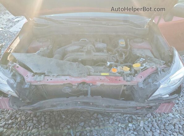 JF2SJABC5JH578473 2018 SUBARU FORESTER Maroon Շարժիչի բաժամունքի տեսք