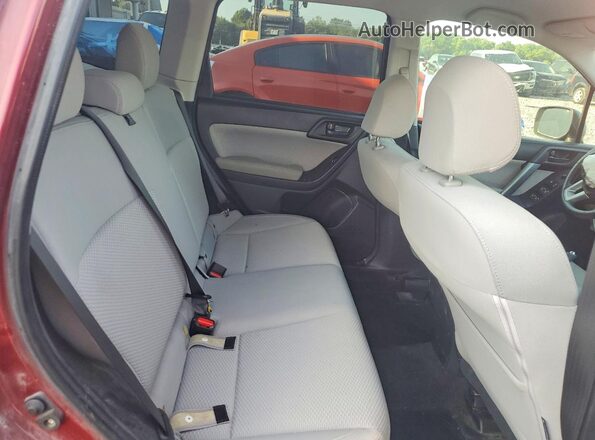 JF2SJABC5JH578473 2018 SUBARU FORESTER Maroon Սալոնի հետևի տեսք