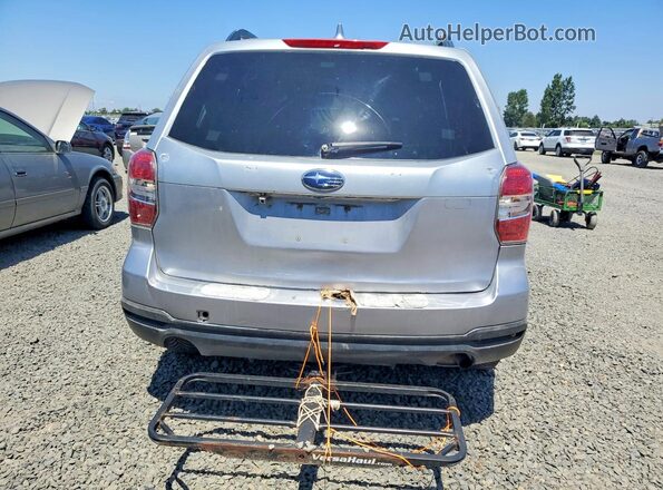 JF2SJABC6GH405604 2016 SUBARU FORESTER Silver უკანა ხედი