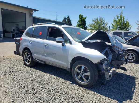 JF2SJABC6GH405604 2016 SUBARU FORESTER Silver წინა მარჯვენა