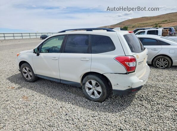 JF2SJABC6GH514418 2016 SUBARU FORESTER Белый Задняя левая четверть