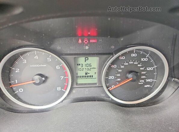 JF2SJABC6GH514418 2016 SUBARU FORESTER Белый Вид щитка приборов