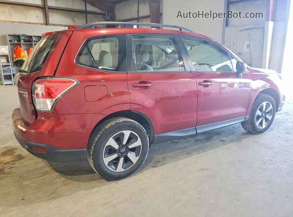 JF2SJABC6HH596085 2017 SUBARU FORESTER Red Trasero derecho