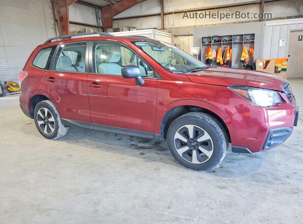 JF2SJABC6HH596085 2017 SUBARU FORESTER Red Delantero derecho
