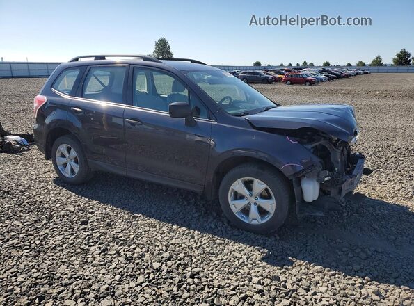 JF2SJABC7GH488458 2016 SUBARU FORESTER Charcoal Delantero derecho