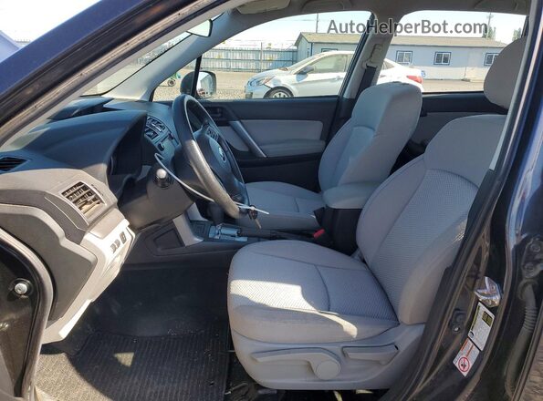 JF2SJABC7GH488458 2016 SUBARU FORESTER Charcoal Vista interior delantera