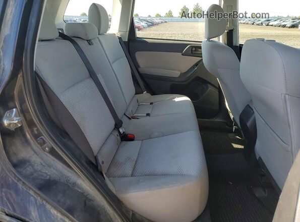JF2SJABC7GH488458 2016 SUBARU FORESTER Charcoal Vista interior trasera