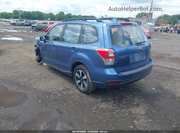 JF2SJABC7JH463602 2018 SUBARU FORESTER Dark Blue Հետևի ձախ