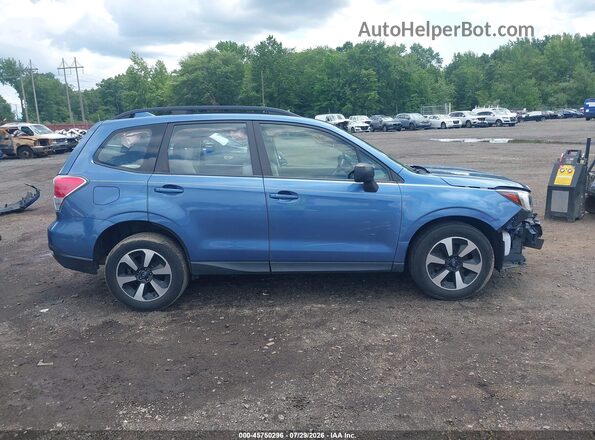 JF2SJABC7JH463602 2018 SUBARU FORESTER Dark Blue Սալոնի հետևի տեսք