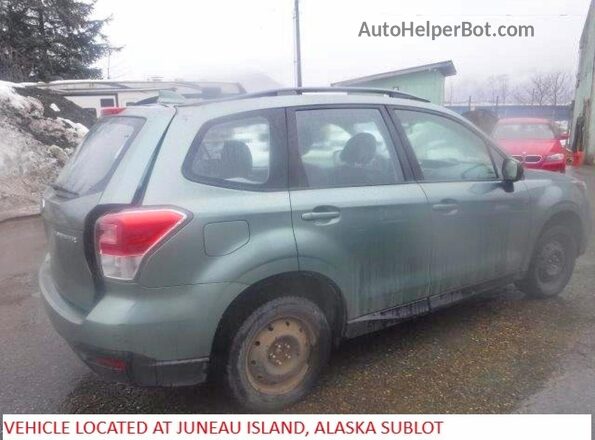 JF2SJABC7JH477189 2018 SUBARU FORESTER Green Tył prawy