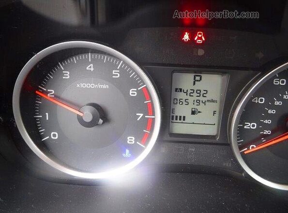 JF2SJABC7JH477189 2018 SUBARU FORESTER Green Widok zestawu wskaźników