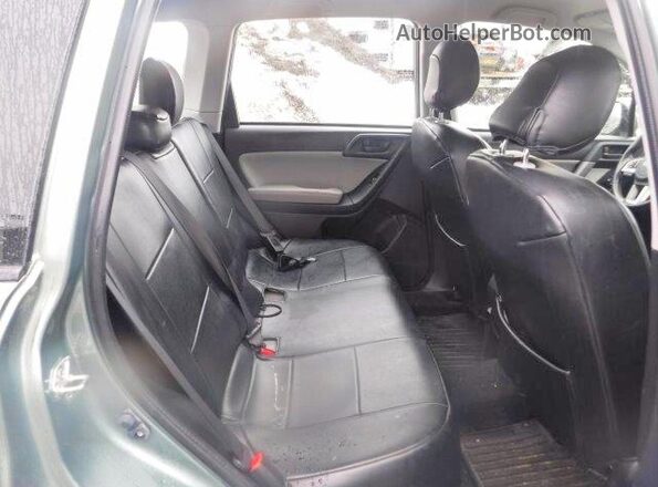 JF2SJABC7JH477189 2018 SUBARU FORESTER Green Widok tylnych siedzeń