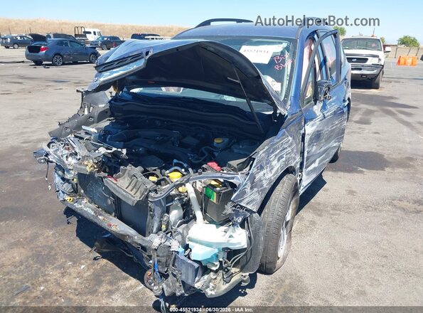 JF2SJABC7JH491335 2018 SUBARU FORESTER Blue Передня ліва чверть
