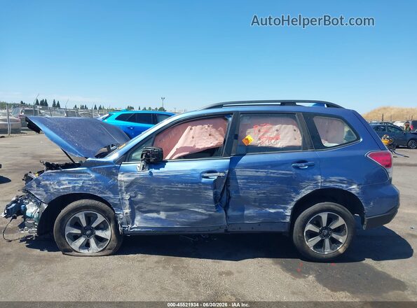 JF2SJABC7JH491335 2018 SUBARU FORESTER Blue Панорамний вид салону 360°