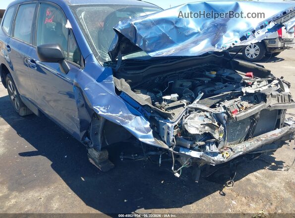 JF2SJABC7JH491335 2018 SUBARU FORESTER Blue 