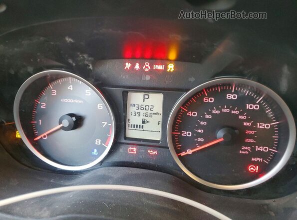 JF2SJABC7JH570715 2018 SUBARU FORESTER Blue Instrument cluster view