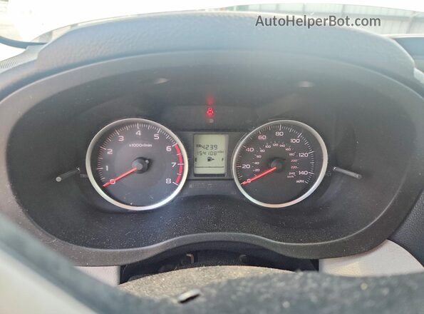 JF2SJABC8GH403840 2016 SUBARU FORESTER White Вид щитка приладів