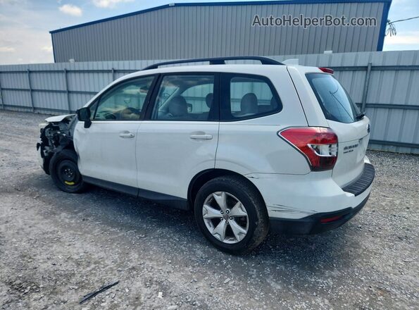 JF2SJABC8GH403840 2016 SUBARU FORESTER White Задня ліва чверть