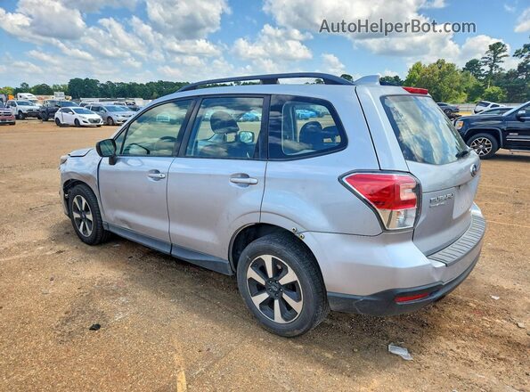 JF2SJABC8HH492259 2017 SUBARU FORESTER Silver Trasero izquierdo