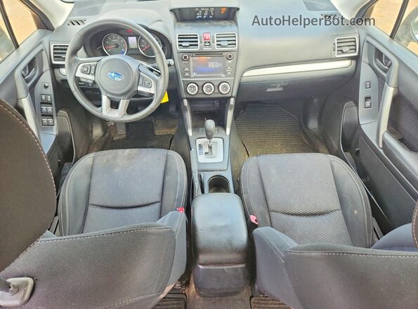 JF2SJABC8HH492259 2017 SUBARU FORESTER Silver Vista del salpicadero