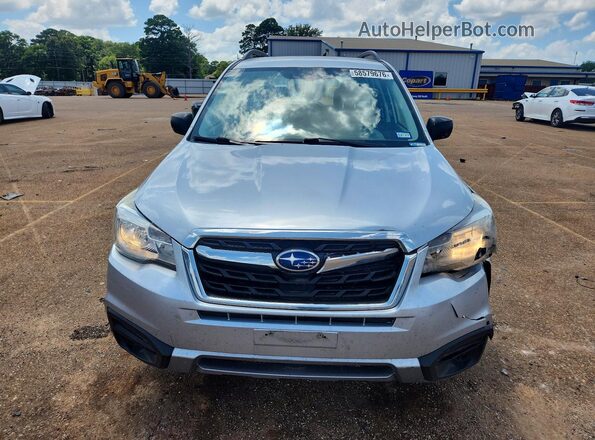 JF2SJABC8HH492259 2017 SUBARU FORESTER Silver Vista frontal