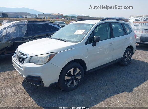 JF2SJABC8HH517967 2017 SUBARU FORESTER White Przód lewy