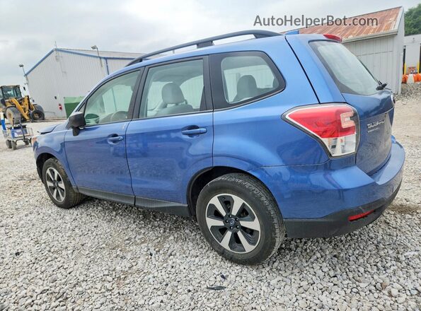 JF2SJABC8JH535844 2018 SUBARU FORESTER Blue Tył lewy