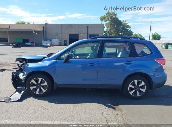 JF2SJABC8JH584431 2018 SUBARU FORESTER Blue სალონის 360-გრადუსიანი ხედი