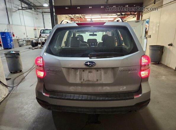 JF2SJABC9GH514221 2016 SUBARU FORESTER Silver Vista trasera