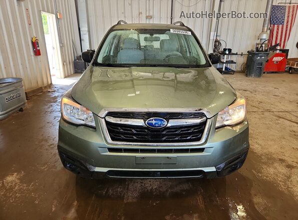 JF2SJABC9HH490990 2017 SUBARU FORESTER Green Widok z przodu