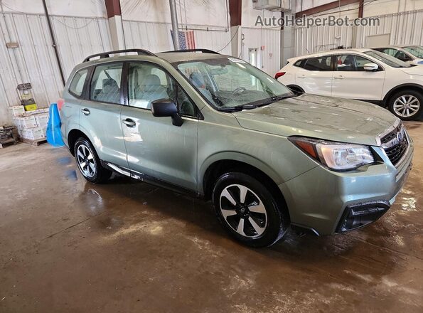 JF2SJABC9HH490990 2017 SUBARU FORESTER Green Przód prawy