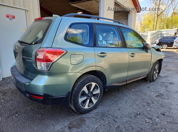 JF2SJABC9HH536785 2017 SUBARU FORESTER Green უკანა მარჯვენა